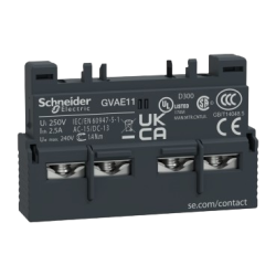 GVAE11 Contacts auxiliaires 1NO+1NF frontal SCHNEIDER