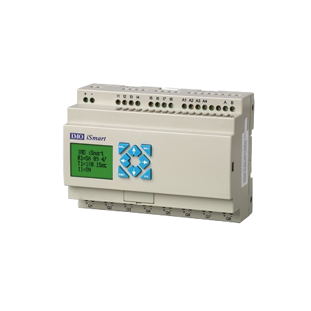 SMT-EA-R20-V3 Automate iSmart avec écran 12 DI 8REL Modbus 110-240VAC IMO